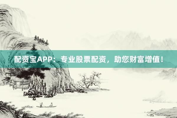 配资宝APP：专业股票配资，助您财富增值！
